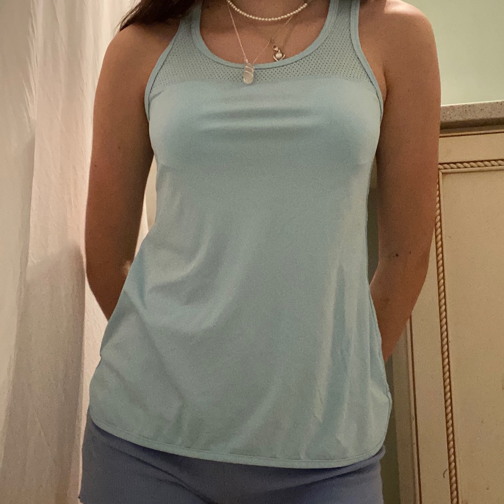 Blue Dri-Fit Sports Tank
